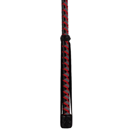 Cravache Nub Neon 72cm Noir-Rouge