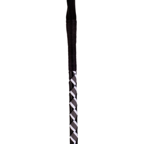Cravache Nub Neon 72cm Noir-Blanc