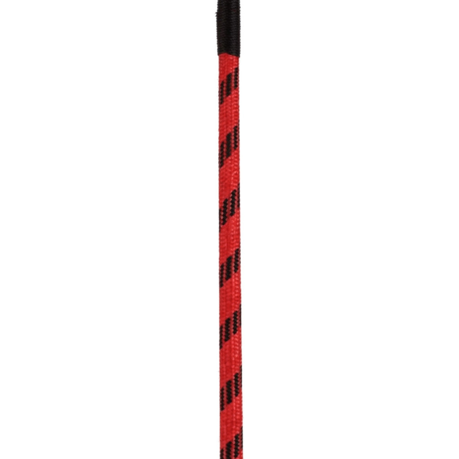 Cravache cuir et nylon Neon Stick 72cm Noir-Rouge