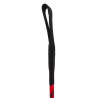 Cravache cuir et nylon Neon Stick 72cm Noir-Rouge