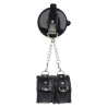 Menottes avec Ventouse Strongcup Noires