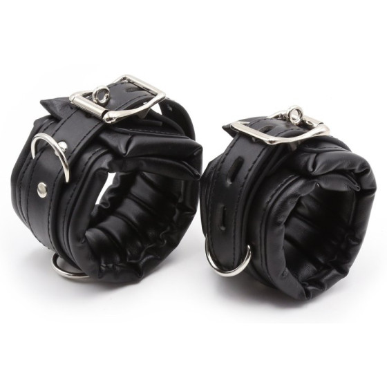 Menottes avec Ventouse Strongcup Noires