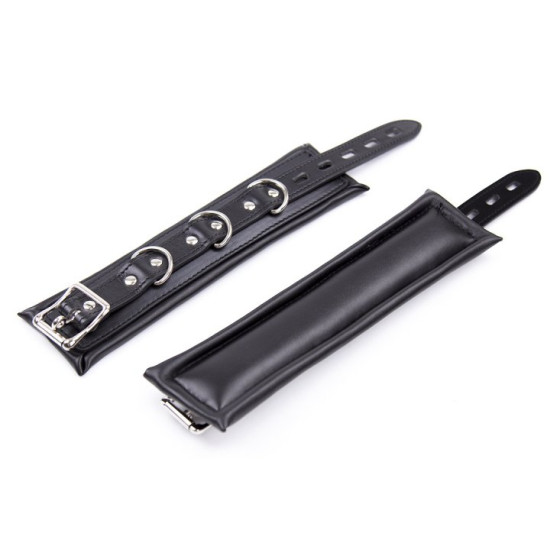 Menottes avec Ventouse Strongcup Noires