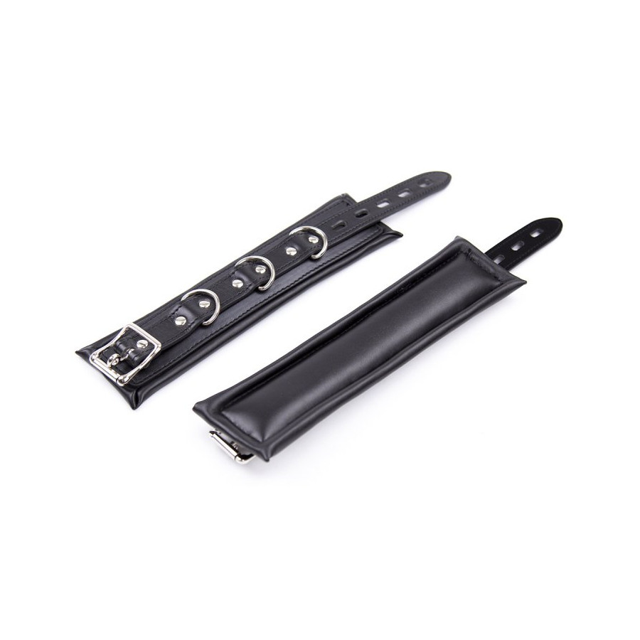 Menottes avec Ventouse Strongcup Noires