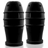 Suce-Tétons Lankyz 20 mm Noirs