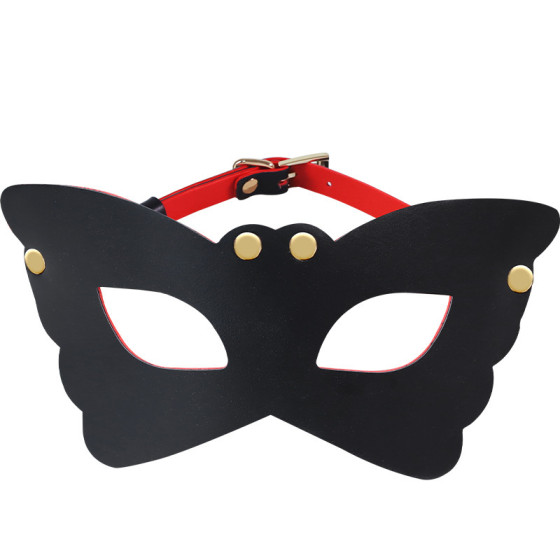 Masque Black Butterfly Noir et Rouge