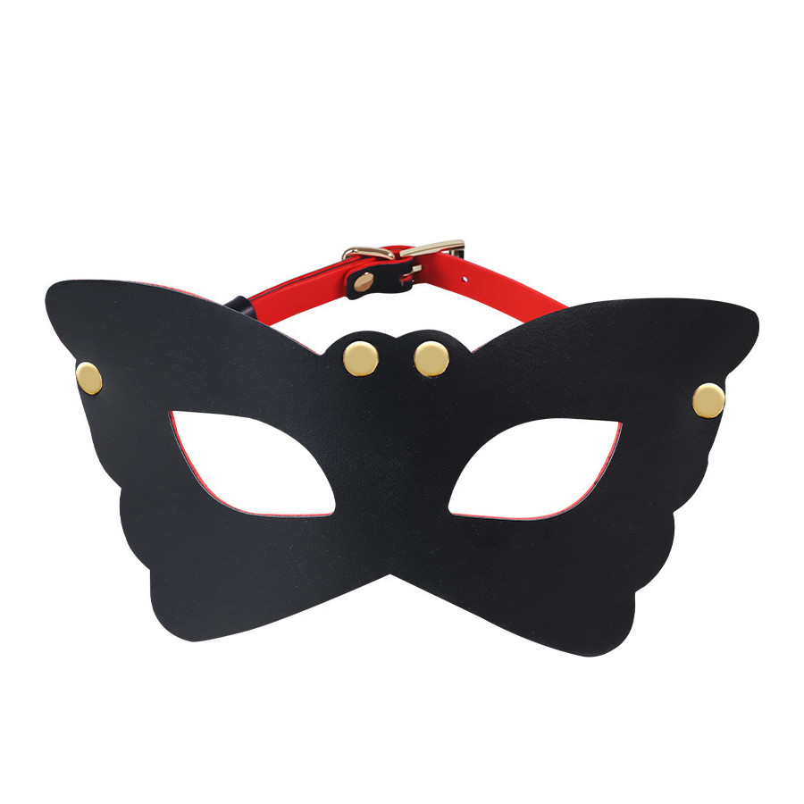 Masque Black Butterfly Noir et Rouge