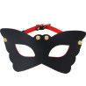 Black and Red Black Butterfly Mask