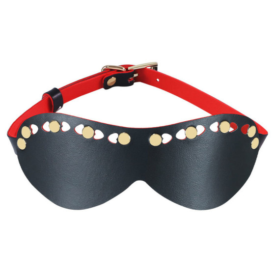 Masque SIMPLY HEART Noir et Rouge