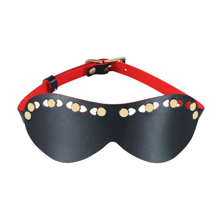 Masque SIMPLY HEART Noir et Rouge