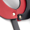SM Black Mouse Mask Black and Red