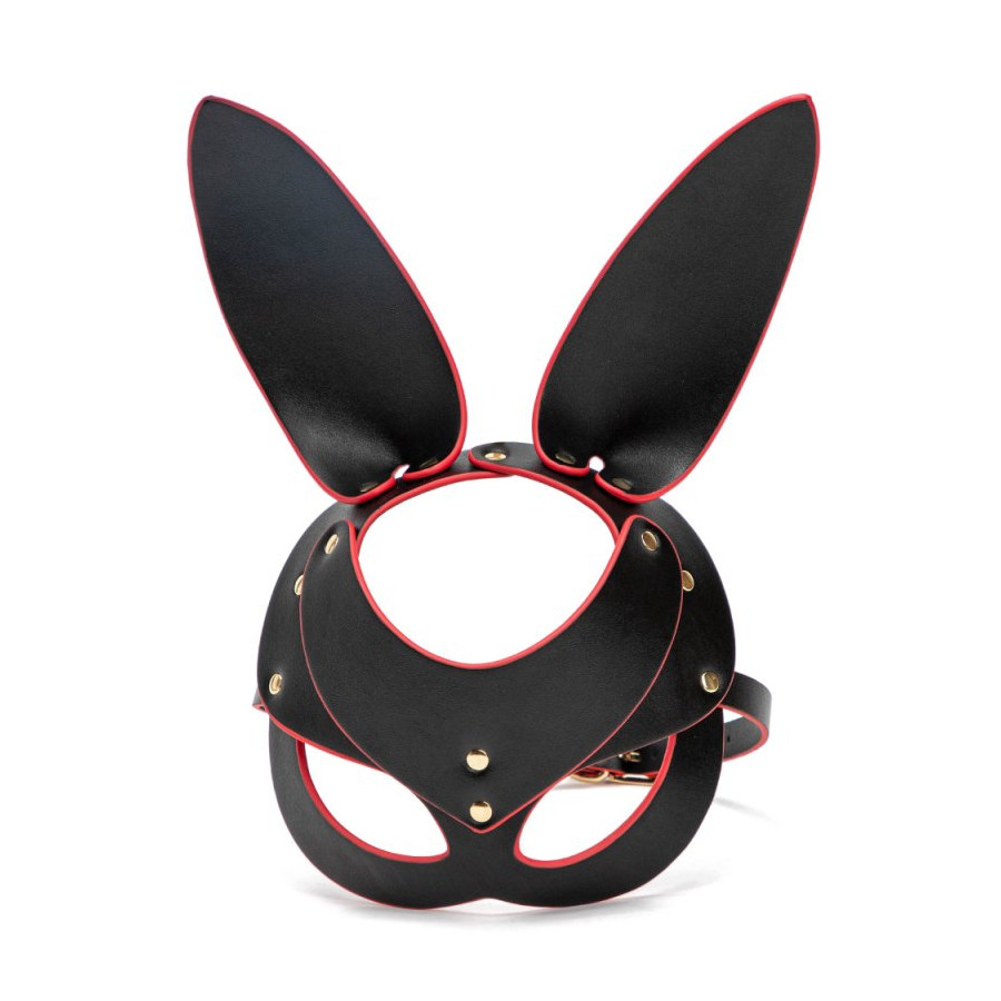 Masque de Lapin Punk Rabbit Noir et Rouge