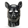 Latex Pig Hood Prowler Red Black