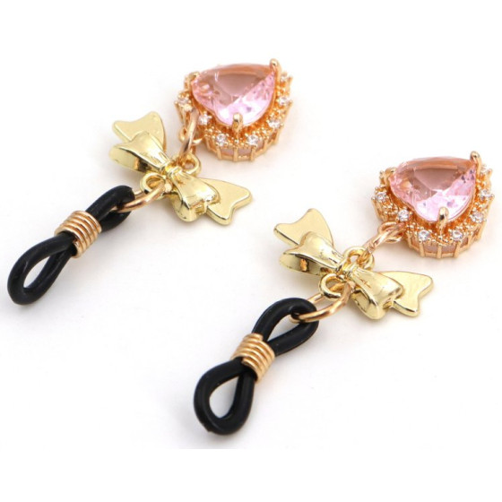 Pince-Tétons Heart Diamond Rose