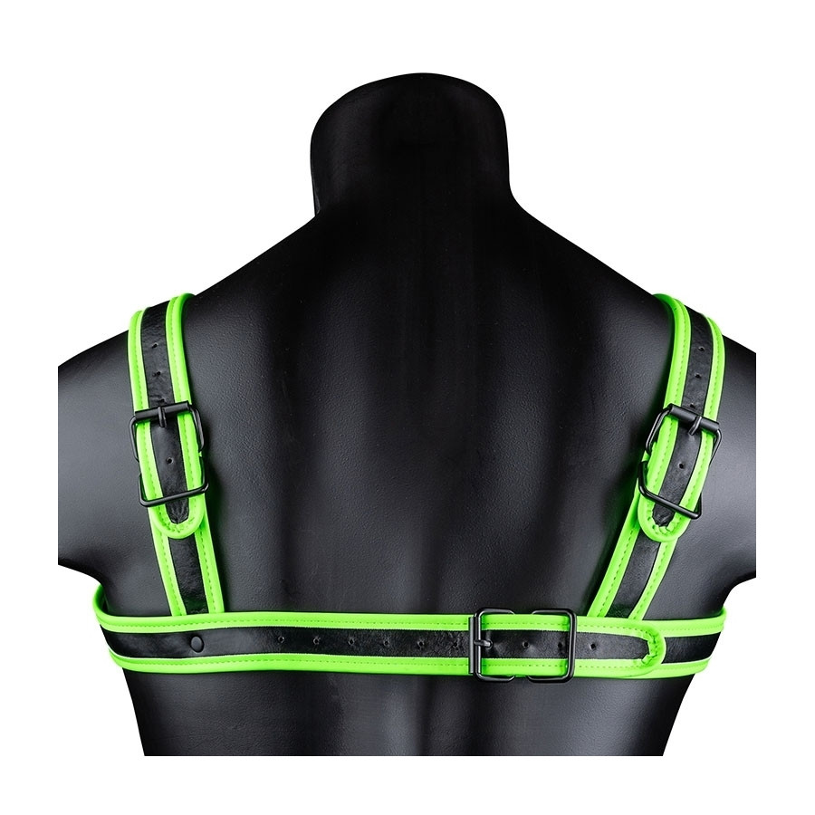 Harnais phosphorescent Glow Strike Noir