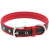 Two-tone Simili Contrasted Necklace Red