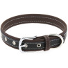 Collier Bicolore Simili Contrasted Marron