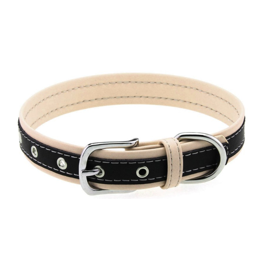 Collier Bicolore Simili Contrasted Ivoire