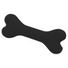 Bone silicone bone Black
