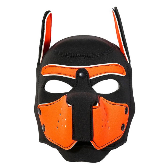 Cagoule Enjoy Puppy Noir-Orange