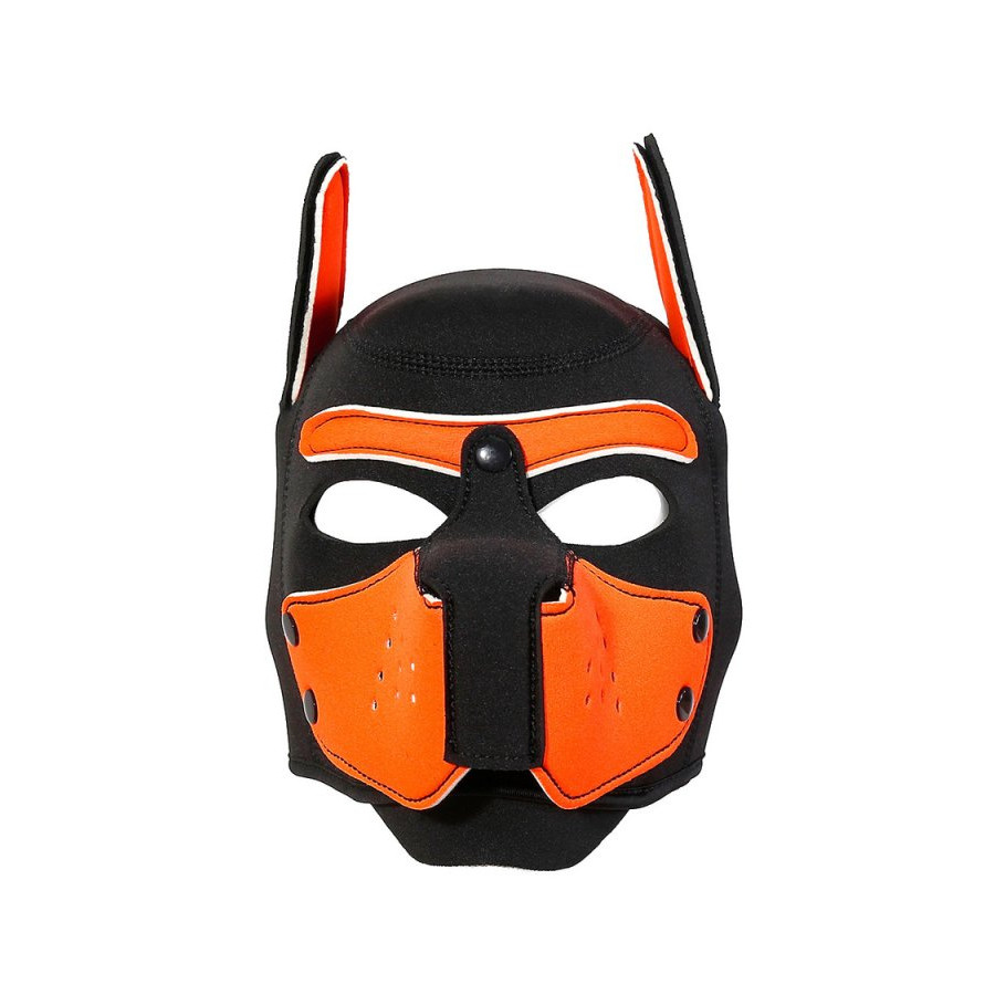 Cagoule Enjoy Puppy Noir-Orange