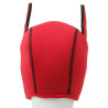 Puppy Fox Neoprene Hood Red-Black