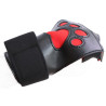 Puppy Dog Paw Gloves Black-Red