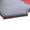 Puppy Dog Paw Gloves Black-Red