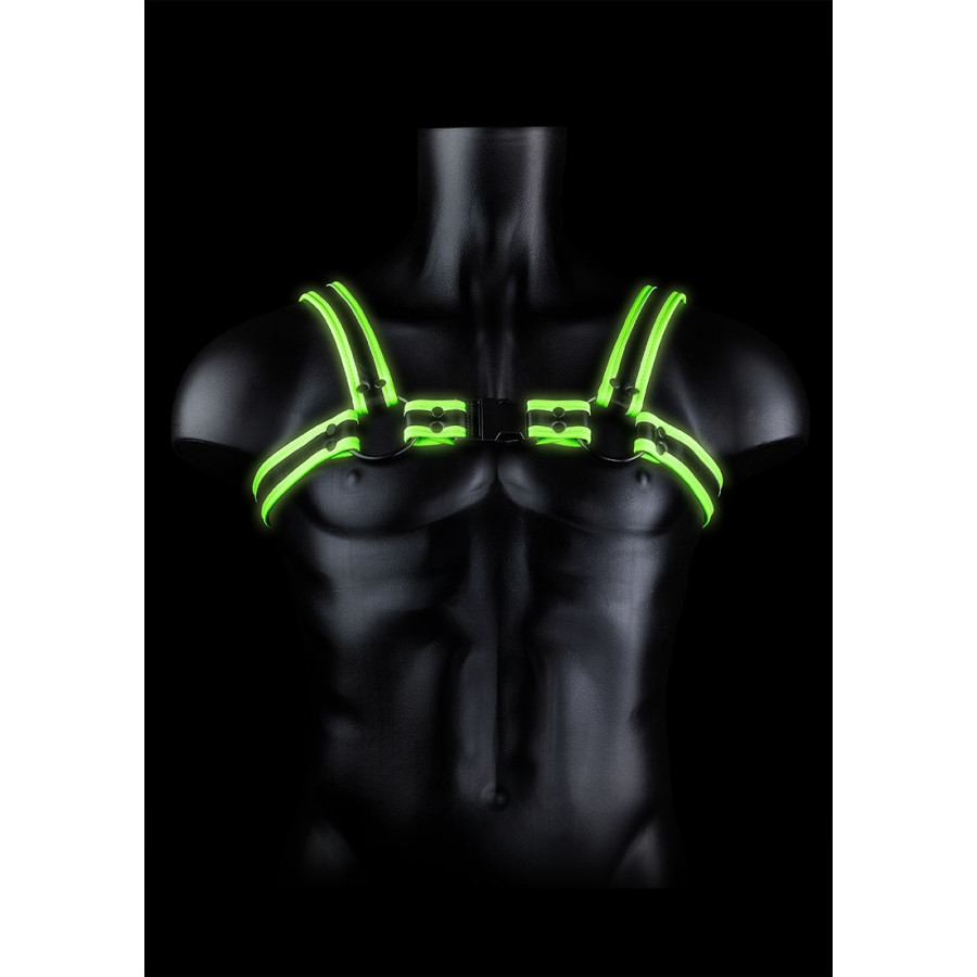 Harnais phosphorescent Glow Strike Noir