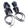 Puppy Stay Padded Elbow-Knee Protectors Black