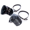 Puppy Stay Padded Elbow-Knee Protectors Black