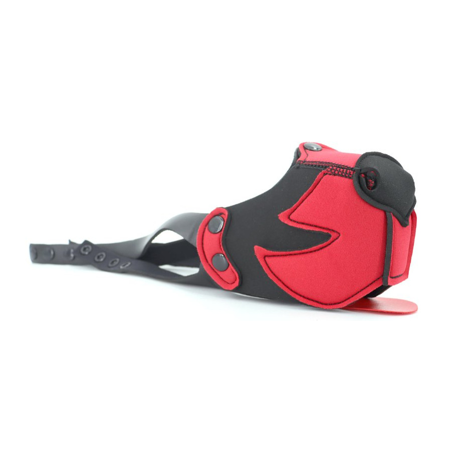 Museau Puppy Muz Noir-Rouge