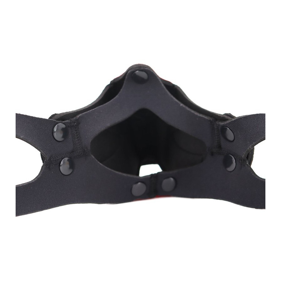 Museau Puppy Muz Noir-Rouge