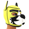 Puppy Fox Neoprene Hood Yellow-White