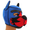 Puppy Fox Neoprene Hood Blue-Red