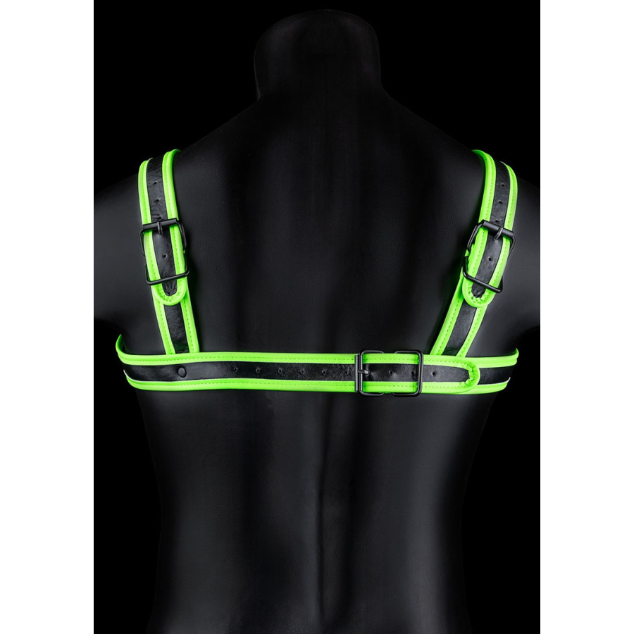 Harnais phosphorescent Glow Strike Noir