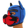 Puppy Fox Neoprene Hood Blue-Red