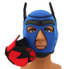 Puppy Fox Neoprene Hood Blue-Red