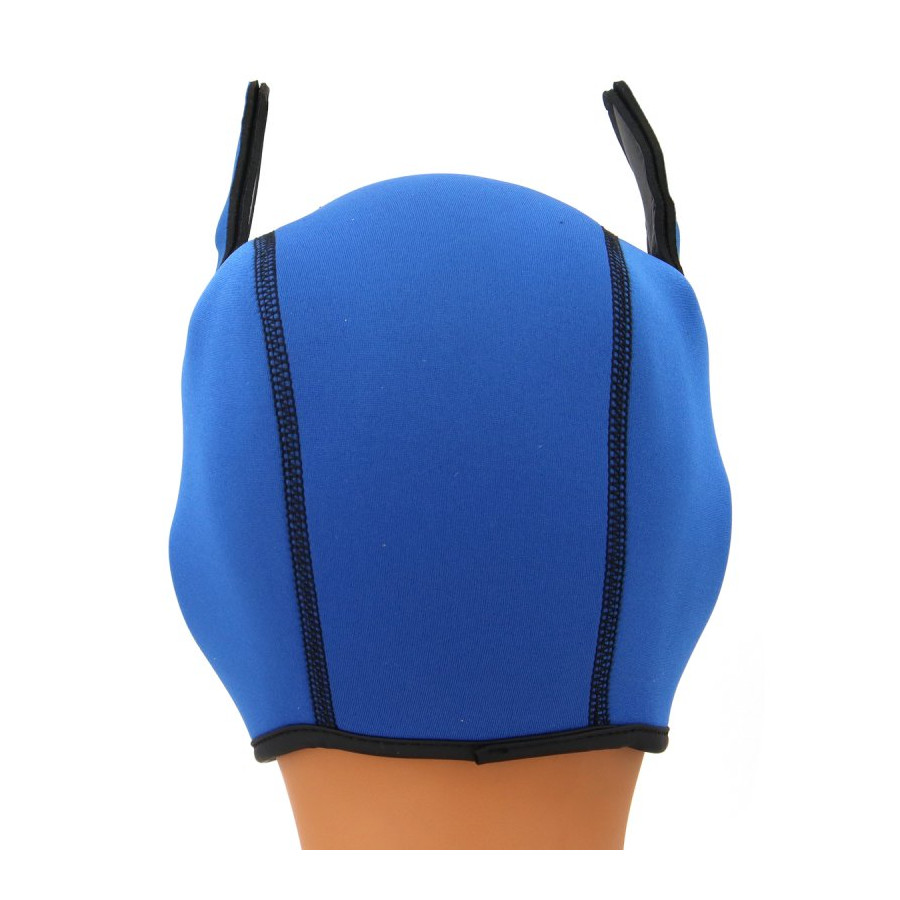 Cagoule Puppy Fox Néoprène Bleu-Blanc