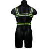 Harnais phosphorescent Glow Body Noir