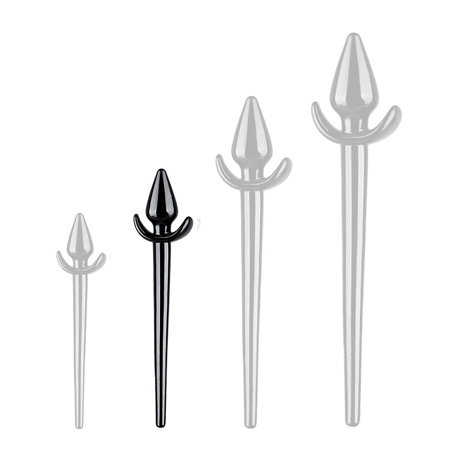 Plug Queue ZooTail M 8 x 4 cm - Queue 22 cm Noire