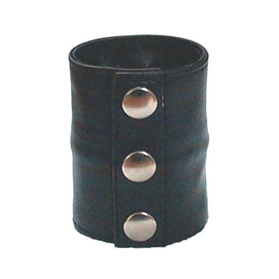 Bracelet de force en cuir Mister B Noir