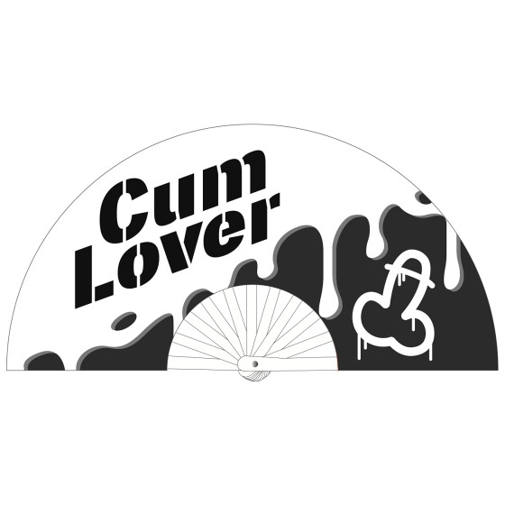Éventail Cum Lover 64cm