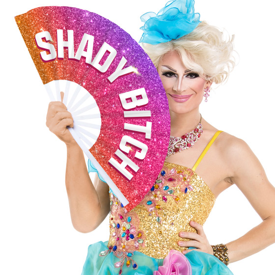 Éventail Shady Bitch 64cm