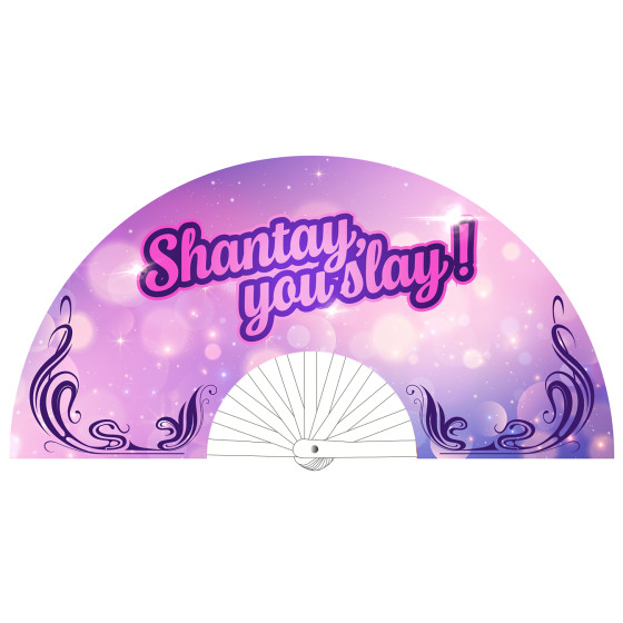 Éventail Shantay, You Slay ! 64cm