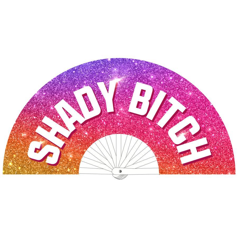 Éventail Shady Bitch 64cm