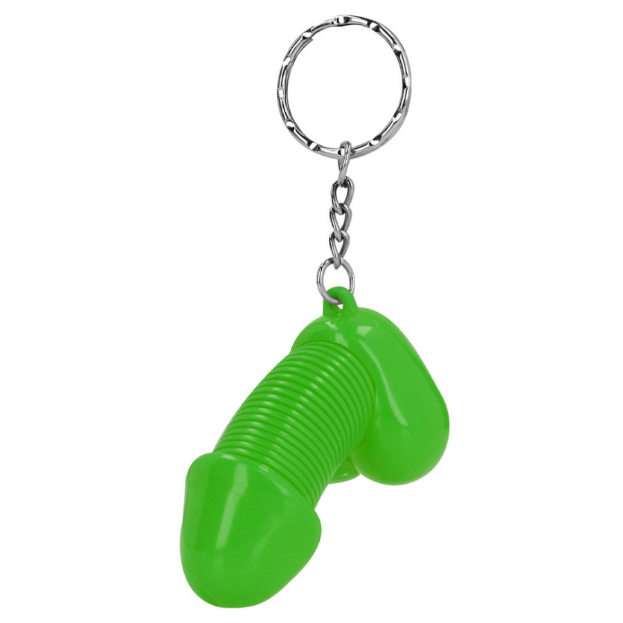 Porte-Clés Pénis Super Steve Vert