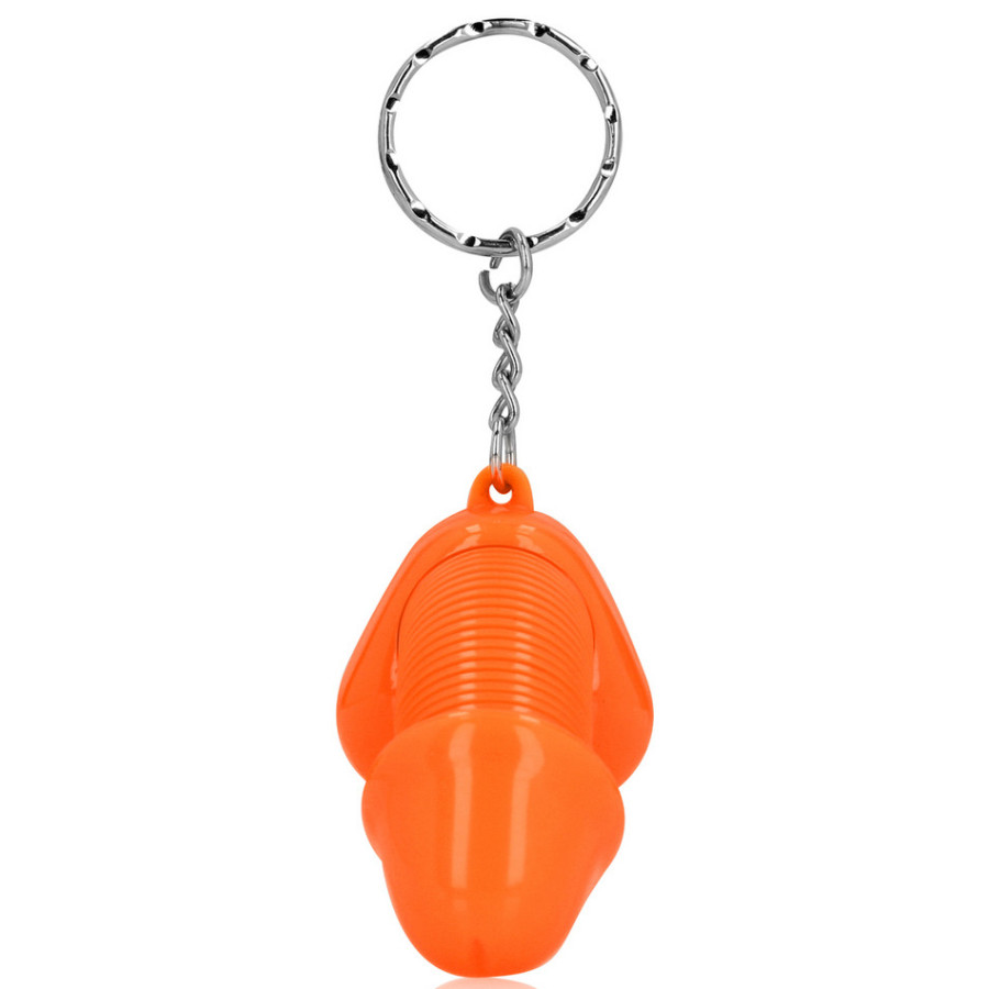 Porte-Clés Pénis Super Willy Orange