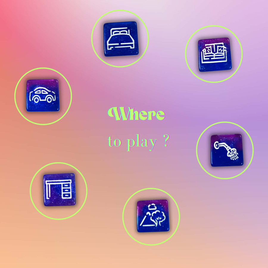 Dés à jouer Let's Dice