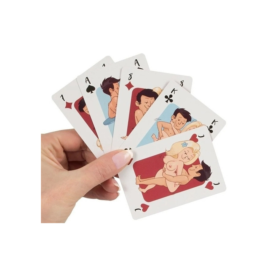 Jeu de 54 Cartes Kama Sutra